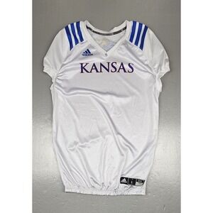 Adidas Kansas KU Jayhawks Practice Jersey Mens Large. Blank Team‎ Issued 2021